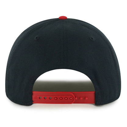 Chicago Bulls '47 Dropshadow Rope Hitch Adjustable Hat - Black/Red | 47 brand for sale