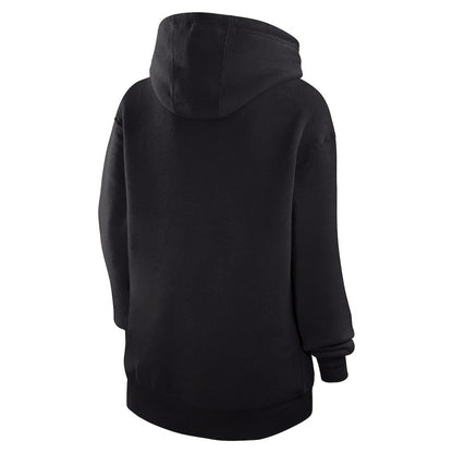 LA Clippers G-III 4Her by Carl Banks Women's Leopard Heart Graphic Fleece Pullover Hoodie - Black online