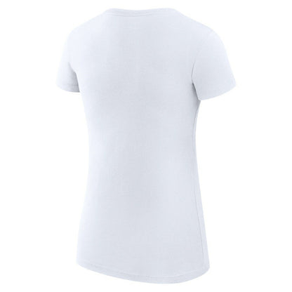Denver Nuggets G-III 4Her by Carl Banks Women's Super-Slim Fit Lightweight Leopard Heart T-Shirt sale - White discount