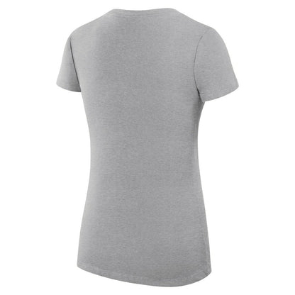 Indiana Pacers G-III 4Her by Carl Banks Women's Super-Slim Fit Lightweight Leopard Heart V-Neck T-Shirt - Heather Gray online