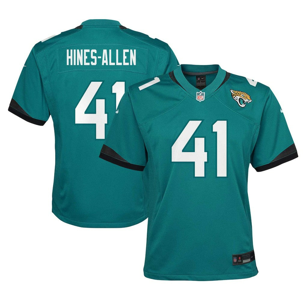 Josh Hines-Allen Jacksonville Jaguars Youth Game Jersey - Teal | Nike sale