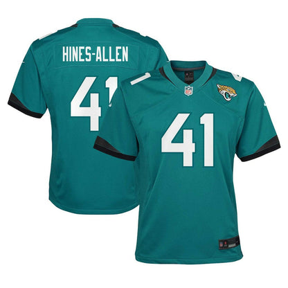 Josh Hines-Allen Jacksonville Jaguars Youth Game Jersey - Teal | Nike sale