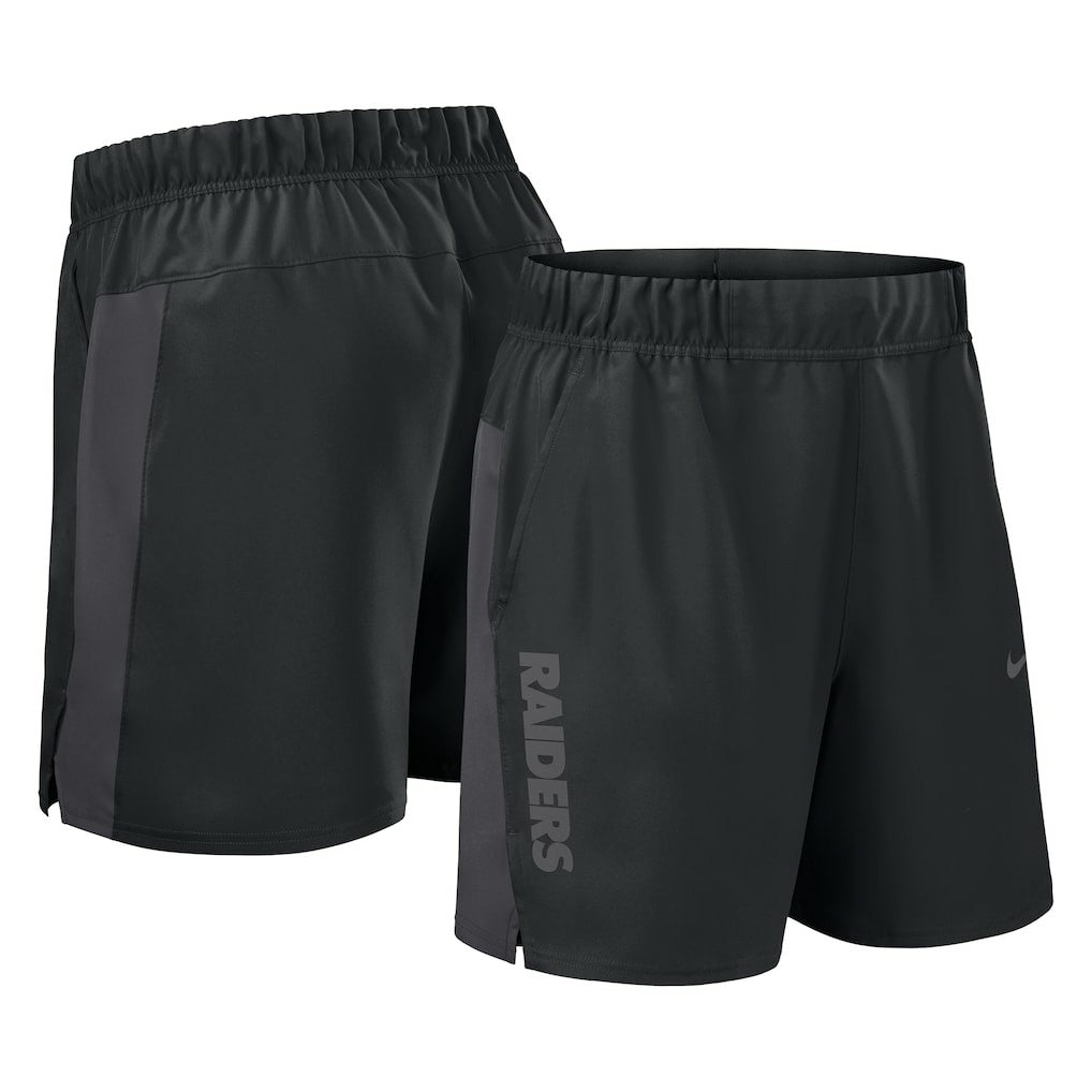 Las Vegas Raiders Woven Victory Dri-FIT Shorts - Black | Nike for sale