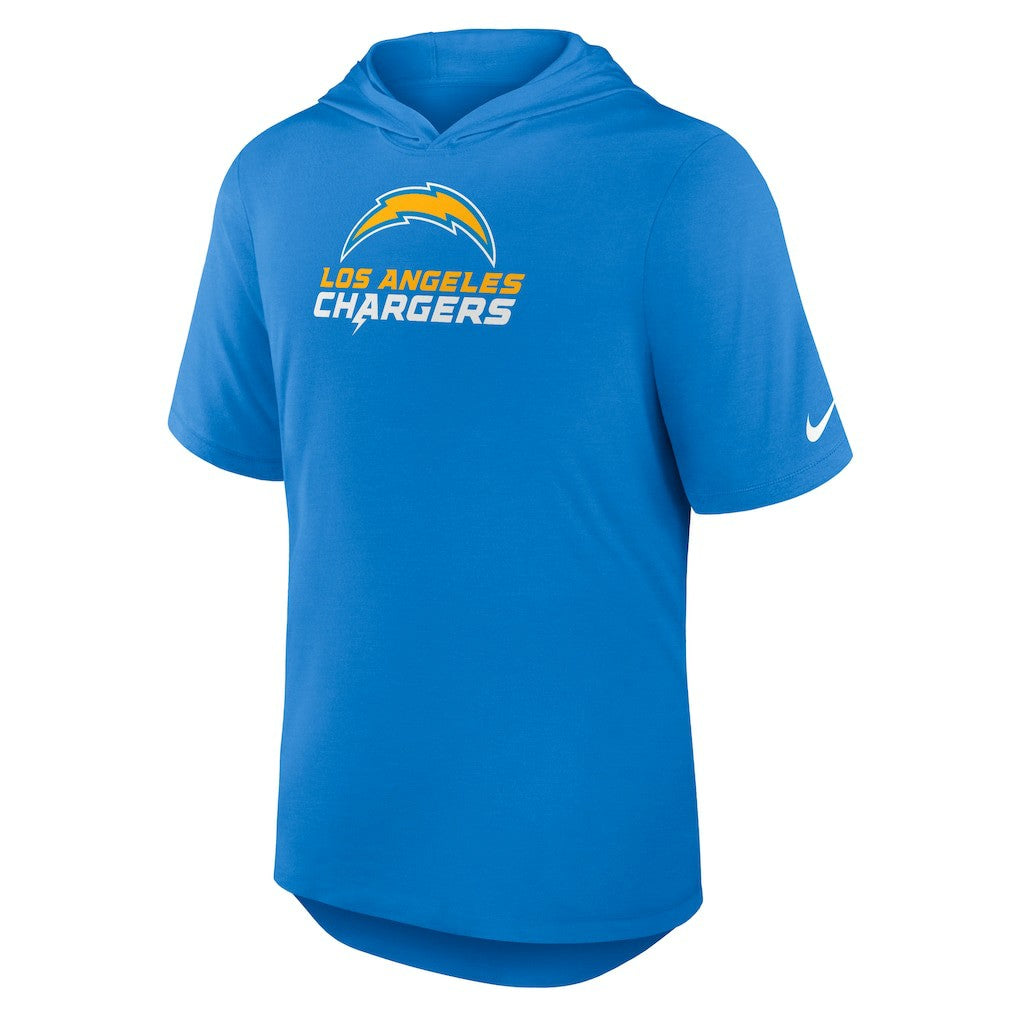 Los Angeles Chargers Lockup Tri-Blend Hoodie T-Shirt - Powder Blue | Nike cheap