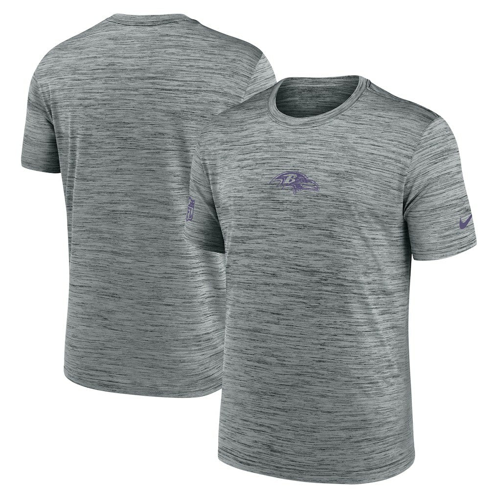 Baltimore Ravens Sideline Velocity Dri-FIT T-Shirt - Gray | Nike sale