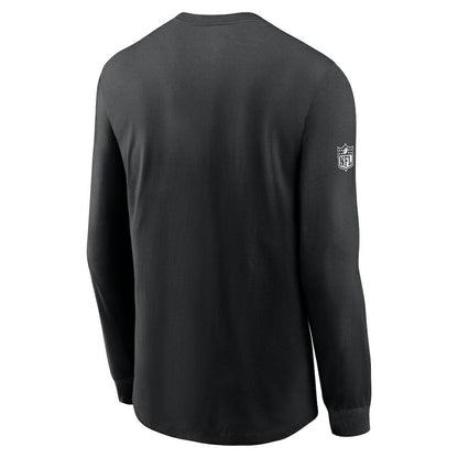 Atlanta Falcons Sideline Dri-FIT Long Sleeve T-Shirt - Black | Nike sale