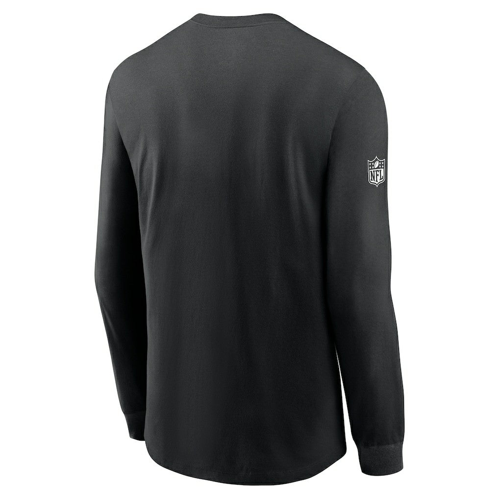Minnesota Vikings Sideline Dri-FIT Long Sleeve T-Shirt - Black | Nike on sale