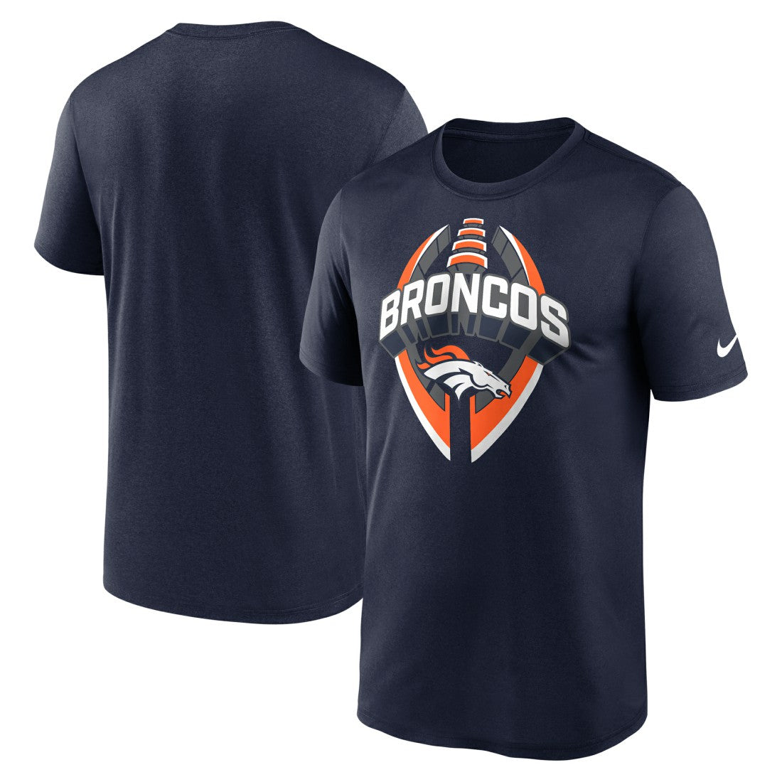 Denver Broncos Legend Icon Performance T-Shirt - Navy | Nike on sale