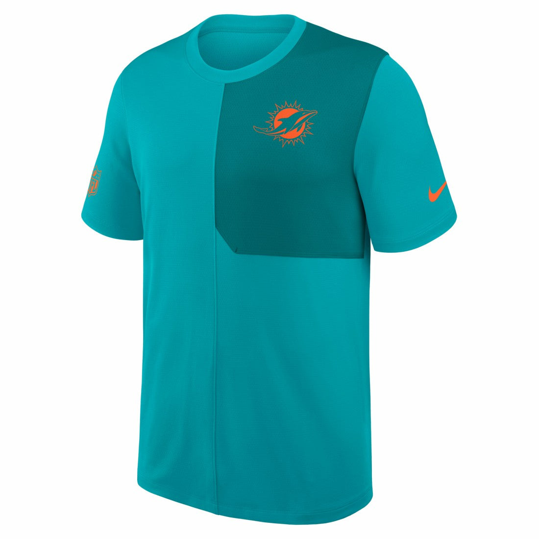 Miami Dolphins Sideline UV Dri-Fit Coach Shirt - Aqua | Nike cheap