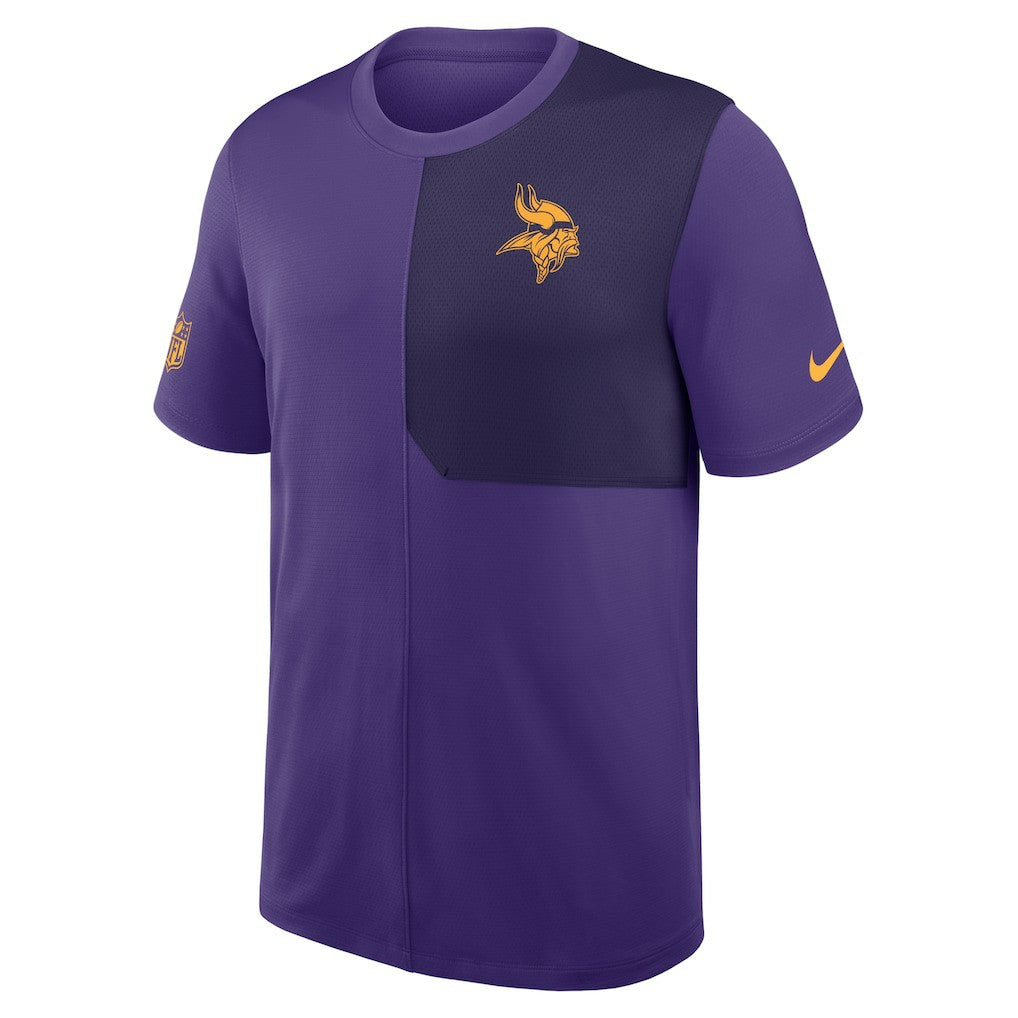 Minnesota Vikings Sideline UV Dri-Fit Coach Shirt - Purple | Nike cheap