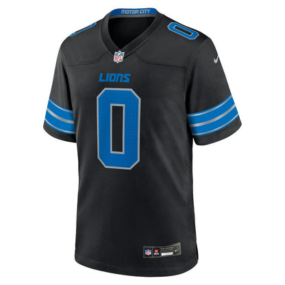 Jahmyr Gibbs Detroit Lions 2nd Alternate Game Player Jersey - Black | Nike on sale