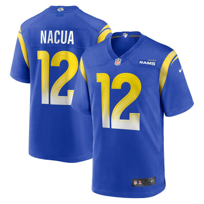 Puka Nacua Los Angeles Rams Game Player Jersey - Royal | Nike for sale