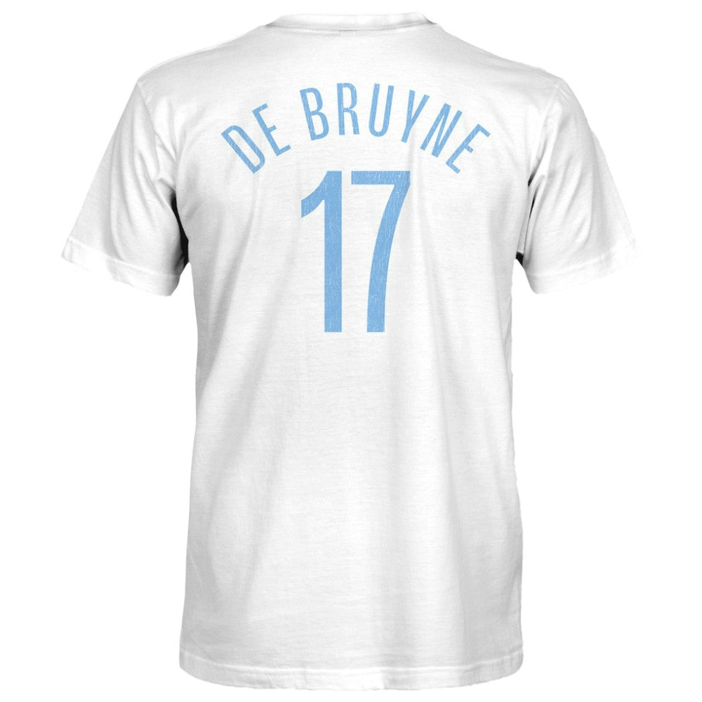 Kevin De Bruyne Manchester City 1863FC Player T-Shirt - White outlet