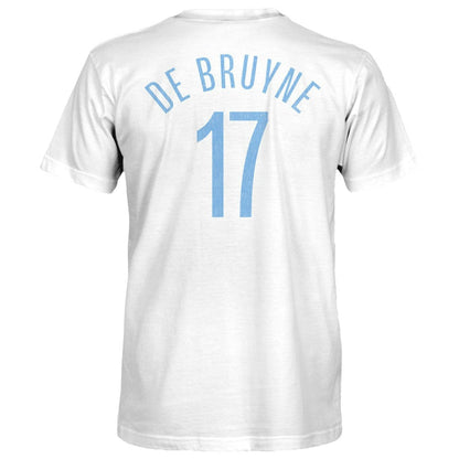 Kevin De Bruyne Manchester City 1863FC Player T-Shirt - White outlet
