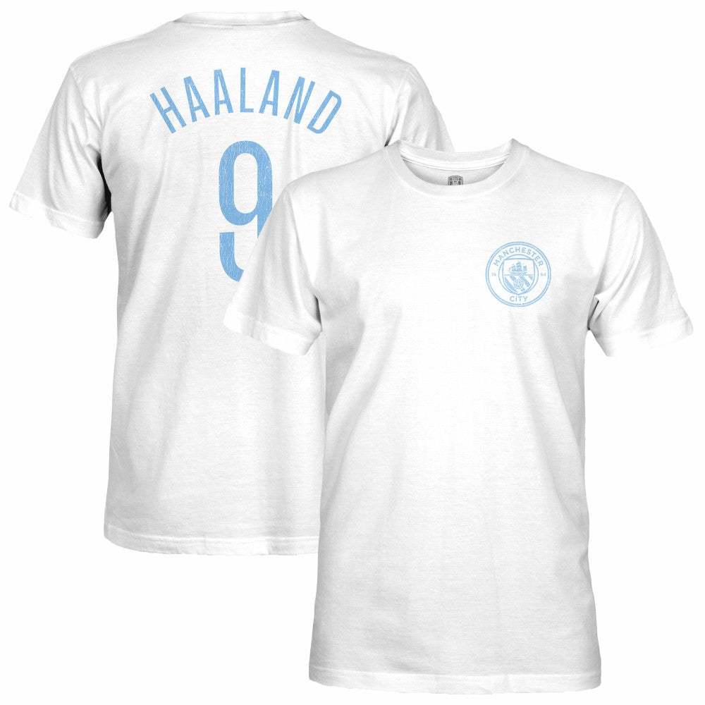 Erling Haaland Manchester City 1863FC Player T-Shirt - White cheap
