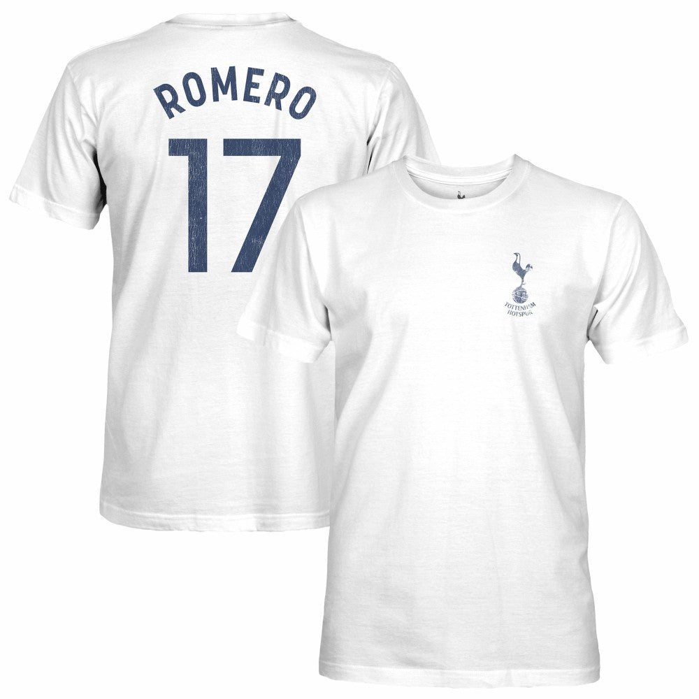 Cristian Romero Tottenham Hotspur 1863FC Player T-Shirt - White on sale