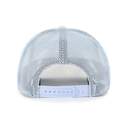 Washington Nationals Foundation Script Hitch Adjustable Trucker Hat - Light Blue | 47 brand