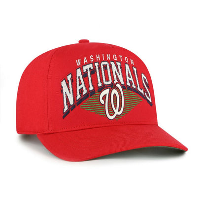 Washington Nationals Pomona Hitch Adjustable Hat - Red | 47 brand