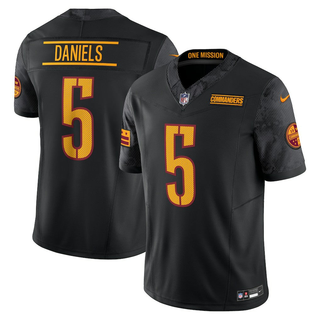 Jayden Daniels Washington Commanders Vapor F.U.S.E. Limited Jersey - Black | Nike online