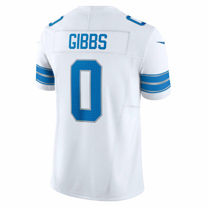 Jahmyr Gibbs Detroit Lions Vapor F.U.S.E. Limited Jersey - White | Nike cheap