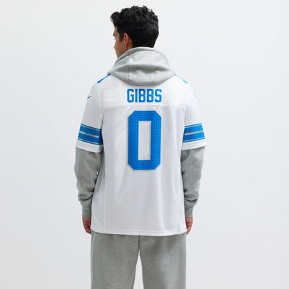 Jahmyr Gibbs Detroit Lions Vapor F.U.S.E. Limited Jersey - White | Nike cheap