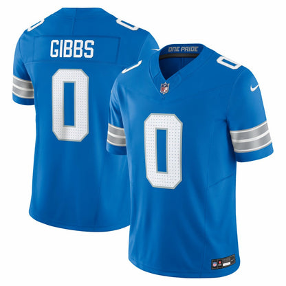 Jahmyr Gibbs Detroit Lions Vapor F.U.S.E. Limited Jersey - Blue | Nike on sale
