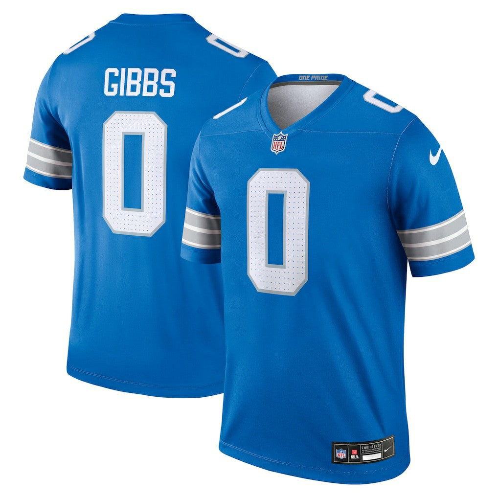 Jahmyr Gibbs Detroit Lions Legend Player Performance Top - Blue | Nike outlet