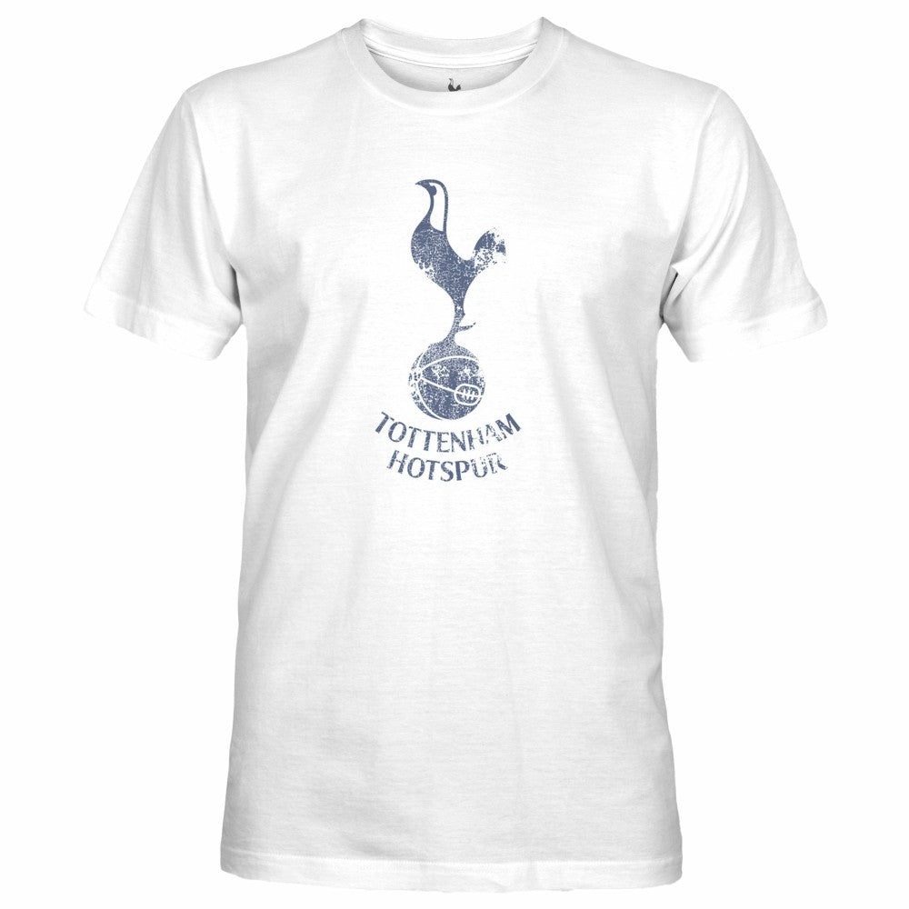 Tottenham Hotspur 1863FC Mono Badge T-Shirt - White for sale