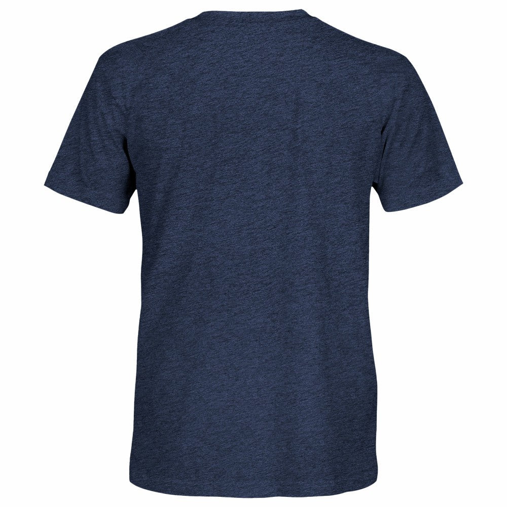 Tottenham Hotspur 1863FC Retro Mono Badge Vintage Tri-Blend T-Shirt - Navy on sale