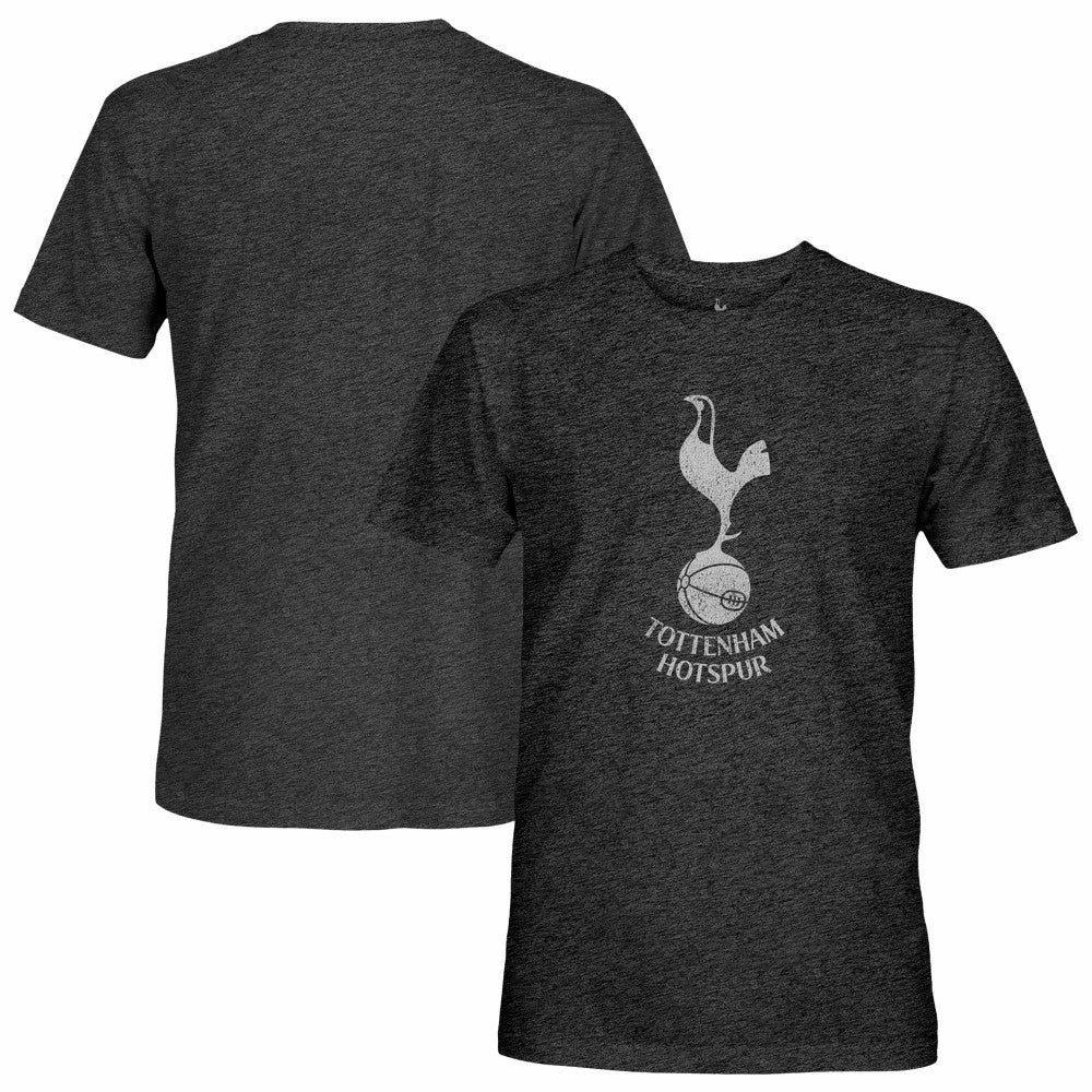 Tottenham Hotspur 1863FC Mono Badge Vintage Tri-Blend T-Shirt - Black cheap