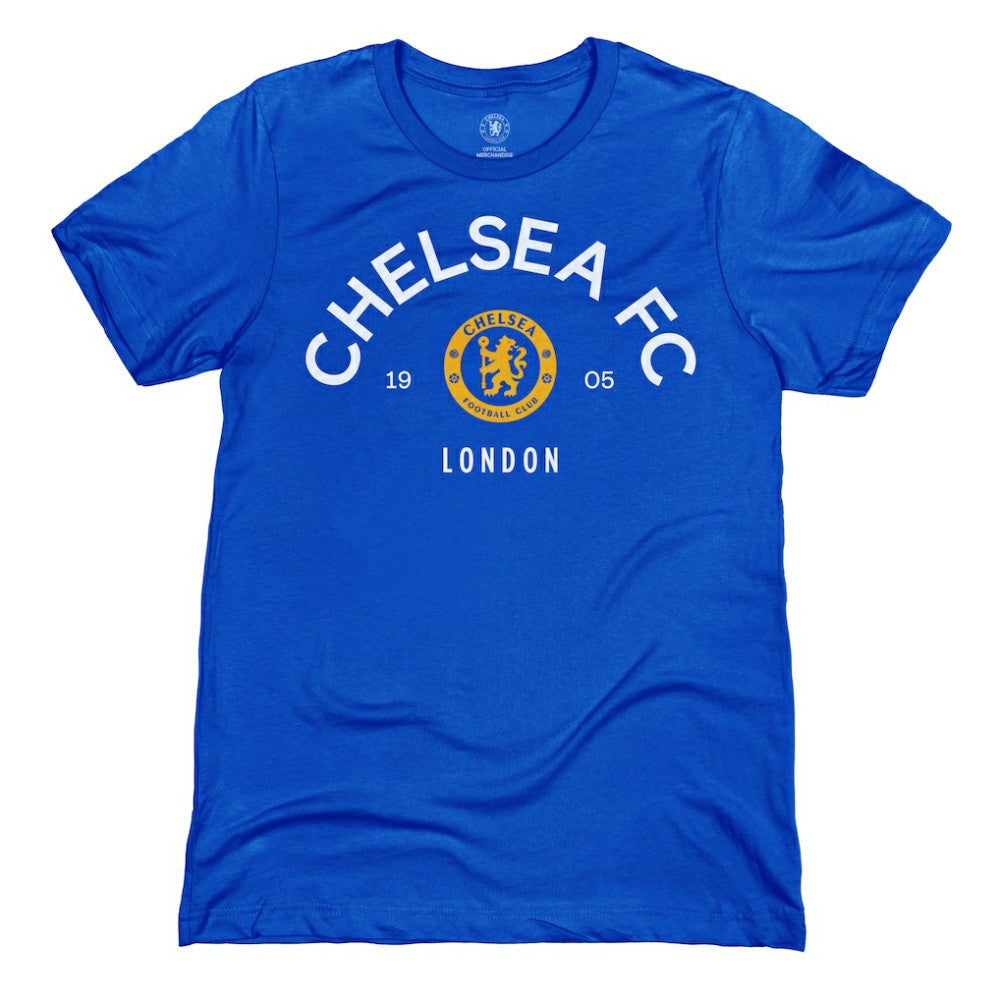 Chelsea 1863FC Established Location Vintage T-Shirt - Blue for sale