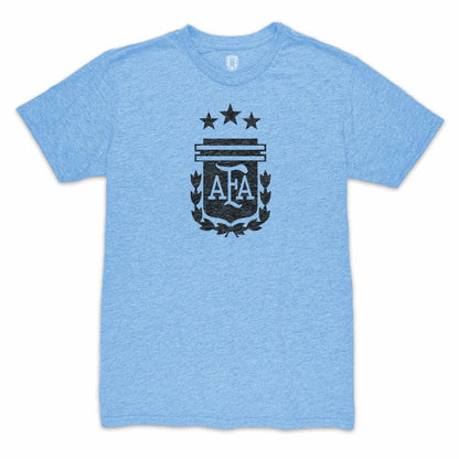 Lautaro Martinez Argentina National Team 1863FC Retro Player Tri-Blend T-Shirt - Light Blue online