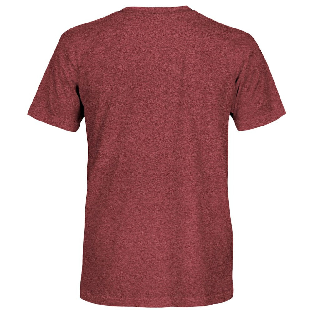 Manchester City 1863FC Mono Badge Retro Tri-Blend T-Shirt - Maroon outlet