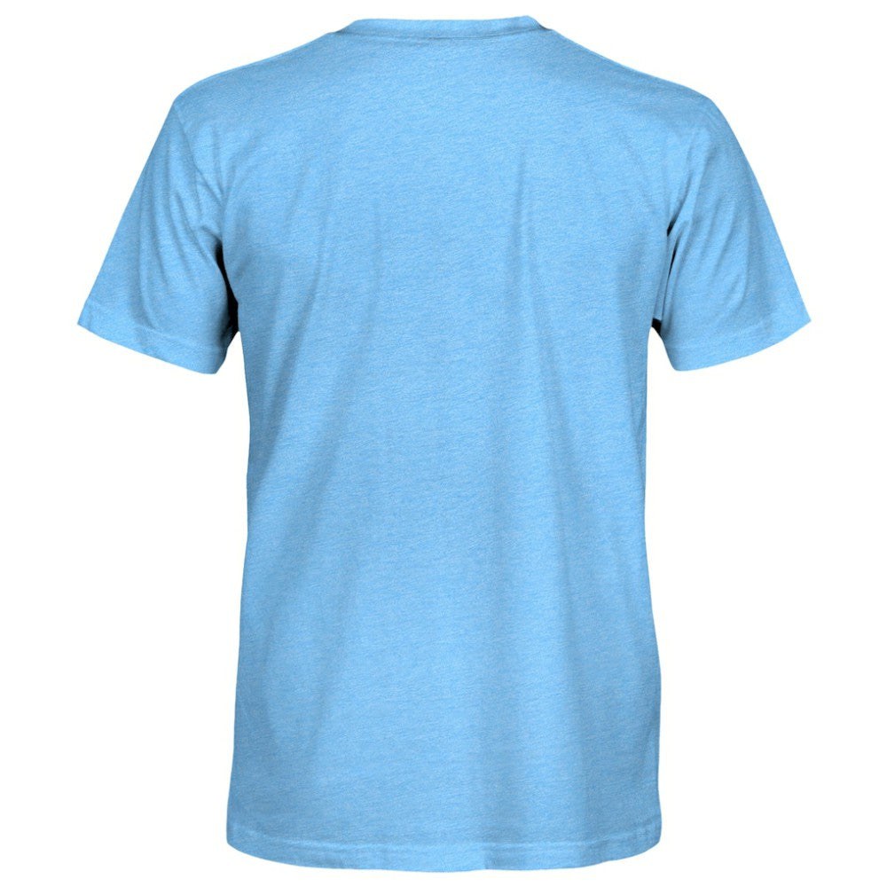 Manchester City 1863FC Mono Badge Lock-Up Retro Tri-Blend T-Shirt - Sky Blue outlet