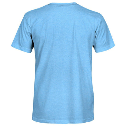Manchester City 1863FC Mono Badge Lock-Up Retro Tri-Blend T-Shirt - Sky Blue outlet