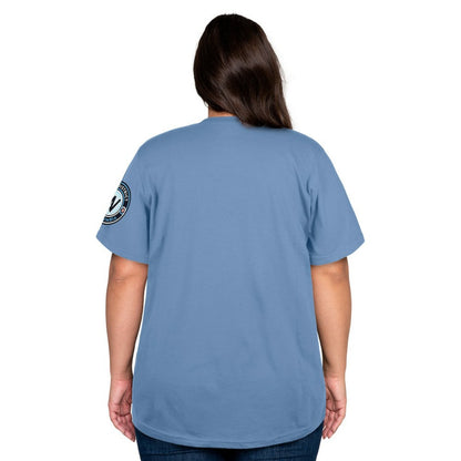 Washington Nationals Women's 2025 City Connect Plus Size T-Shirt - Powder Blue | New Era