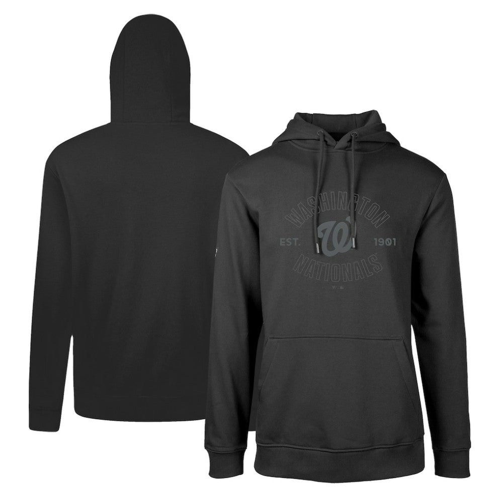 Washington Nationals Levelwear Podium Abyssal Pullover Hoodie - Black