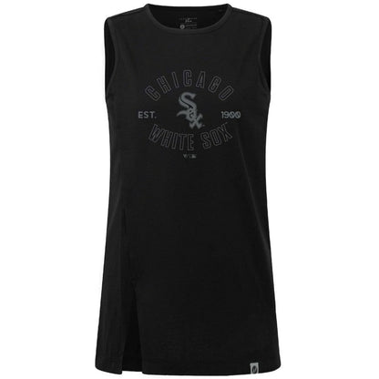 Chicago White Sox Levelwear Women's Influx Abyssal Tank Top - Black
