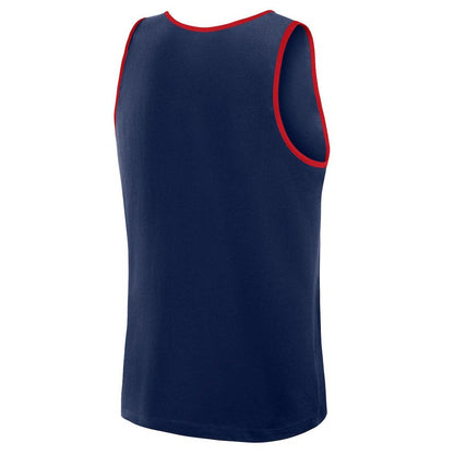 New England Patriots Logo Athletic Unmatched Success Tank Top - Navy outlet
