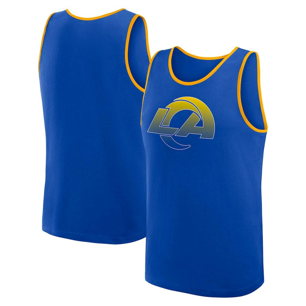 Los Angeles Rams Logo Athletic Unmatched Success Tank Top - Royal sale
