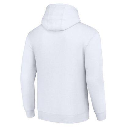 Denver Broncos Starter Shield Logo Pullover Hoodie - White outlet