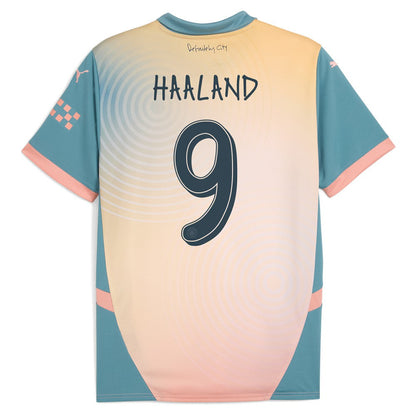Erling Haaland Manchester City 2024/25 Fourth Replica Player Jersey - Blue | Puma shop