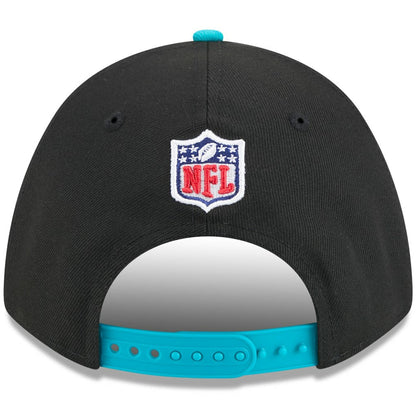 Miami Dolphins New Era 2025 NFL Draft 9FORTY A-Frame M-Crown Adjustable Hat - Black/Aqua online