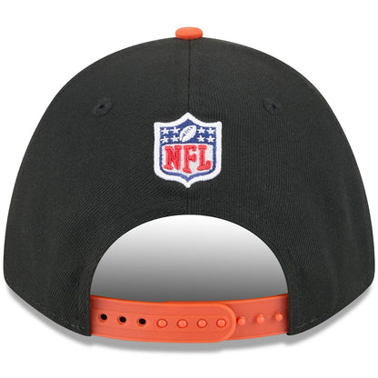 Cincinnati Bengals New Era 2025 NFL Draft 9FORTY A-Frame M-Crown Adjustable Hat - Black/Orange outlet