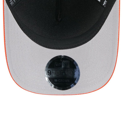 Cincinnati Bengals New Era Youth 2025 NFL Draft 9FORTY A-Frame M-Crown Adjustable Hat - Black/Orange online