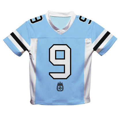 Julián Álvarez Argentina National Team Vive La Fete Football Jersey - Light Blue outlet