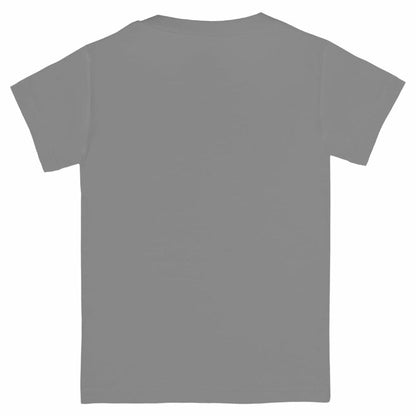 Chicago Cubs Tiny Turnip Youth Logo Grid  T-Shirt - Gray