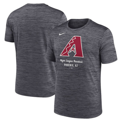 Arizona Diamondbacks Velocity Dri-FIT T-Shirt - Black | Nike