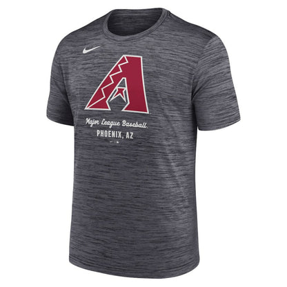 Arizona Diamondbacks Velocity Dri-FIT T-Shirt - Black | Nike