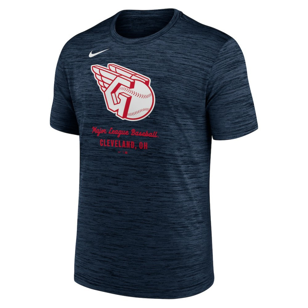 Cleveland Guardians Velocity Dri-FIT T-Shirt - Navy | Nike